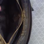 Great American Leather Works Black Crossbody Shoulder Bag 100% Leather 8x9x2 Photo 4