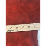 Vintage Southwest Indian Foundation Textured Rust Orange Knit Short Sleeve Top M Red Size M Photo 4