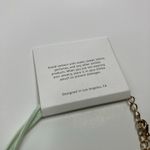 Ettika  | Mint Green Gold Moon and Stars Leather Cord Choker Necklace NWT Photo 3