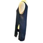 Urban Outfitters blue rayon poly blend tunic coverup size small Photo 3