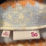 SO  tribal fleece cropped zip up jacket Photo 2