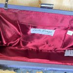 Rare Nite Bags by Carlo Fellini Elegant Grey Ruffled Clutch Evening Cocktail Gray Photo 5