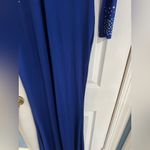 Elegant Blue Women's Dress Size M Photo 10