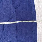 Vintage Royalty batwing v-neck 3/4 sleeve top navy blue sz M Photo 6