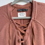 prAna  Cozy Up Hemp Blend Long Sleeve Sweater Dress Size Small Relaxed Fit Orange Photo 2