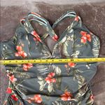 Cupshe  Floral Green Teopical One Piece Swimsuit slimming ruched adjustable Photo 6