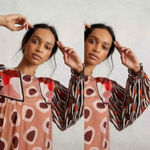 Anthropologie Bl-nk London Miranda Peasant Blouse Size XSP NWT Photo 9