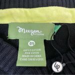 Meezan Art Couture Patchwork Branded Crew Neck Sweater Size XL Photo 3