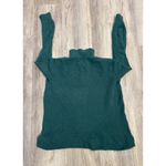 J.Crew Extra Soft Pullover Sweater Teal Green V-Neck Size Large Photo 2