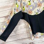 RARE Desinger Silvia Hillman Abstract Silk Beaded Top Limited Release EUC Size 6 Yellow Photo 7