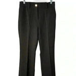 Michael Kors Women's Black Hgh Rise Bootcut Dress Pants Size 8 Workwear Photo 1