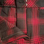 J.Jill Womens Pants Black Red Plaid Premium Bi Stretch Slacks Tapered Leg Size 4 Photo 8