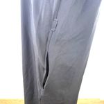 Burberry  Uniform Black 100% Silk Button Up Long Sleeve Shirt Dress NWT Size 18 Photo 3