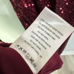 Babyboo NEW Odette Maxi Dress In Wine Cocktail Mermaid Gown Size Small Photo 6