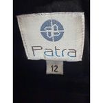 Patra Vintage Black Ruffle Cocktail Classy Dress Size 12 Made In USA Women's Photo 4