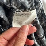 Esprit Vintage  Black and White Floral Romper.  Size 3/4 Photo 4
