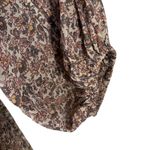 O.P.T Tuckernuck Floral Boho Ruffle Long Sleeve Mini Dress Tie Waist Medium Boho Yellow Photo 7