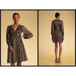 Trina Turk 💕💕 Cherry Blossom Dress Metallic Mini Photo 2