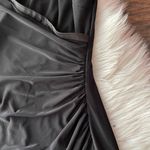 Ralph Lauren Lauren Evening Black Mesh Yoke Gown Photo 5