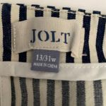 Jolt Vertical Stripe Skirt Size 13/ 31w Photo 5