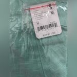 Free People NWT  charlotte tunic in bleached aqua sz medium cotton lacy  tank Photo 3