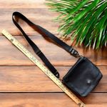 Disney  Mickey Icon Black Faux Leather Crossbody Bag – Adjustable Strap Photo 7