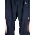 Adidas Vintage Track Pants Women’s Size Medium Blue Pink Athletic Joggers Photo 0