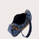 Jean Y2k Handbag Blue Photo 1
