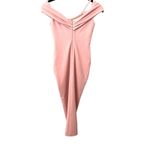 Nookie Athena Off Shoulder Midi Dress in Blush NWT Sz XS Photo 3