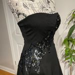 Nordstrom NWOT La Rok Luxe Strapless Embellished Beaded Sequin Vintage Y2k Photo 1