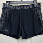 Under Armour Play Up Knit Athletic Shorts (Black) - medium Photo 0