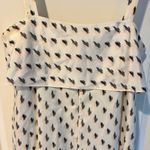 Theory Floral lkat Print Silk Tie Back Slip Midi Dress Size Small Photo 5