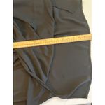 Forever 21  Black Blouse Long Sleeve Surplice Neckline Career‎ Top M Photo 7