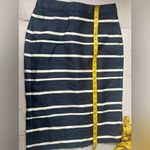 J.Crew  Striped Pencil Skirt - Size 4 Photo 7