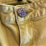 CAbi Womens Skinny Jeans Size 4 Citron Yellow Denim Stretch #5084 Photo 6