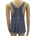 William Rast by Justin Timberlake Navy White Striped Racerback Tank Top Womens M Photo 6