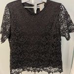 Philosophy  black lace‎ top size XL Photo 0