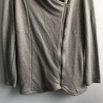 INC International Concepts Sweatshirt Gold Tan Side Zipper Moto Style Sz XL EUC Photo 6