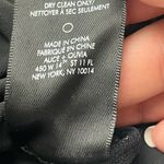 Alice + Olivia Alice‎ + Olivia Marsha Ruched Polo Mini Dress Womens Size XS Black Bodycon *FLAW Photo 4