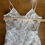 Francesca’s Bridal Alesha Allover Lace‎ Jumpsuit Large White Photo 2