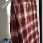 Abercrombie & Fitch Abercrombie Red Flannel Plaid Women’s Button Down Photo 1