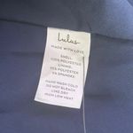 Lulus Ruffled Pleated One Shoulder Midi Dress Size M Blue Splendid Charisma NEW Photo 7