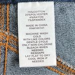 Frye Corset Skirt Women’s Size 2 Button Down Denim Jean Blue Mini Chic Photo 8