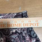 Elementz Petite Small Y2k Style Brown & Pink Paisley ALine Skirt Photo 7