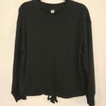 Old Navy  Loose French Terry Tie Open Back Sweatshirt M Medium Cutout 552679 Photo 0