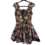 3 Suisses Corset Floral Mini Dress Cottagecore Y2K French Style Size 36 Pink Size M Photo 6