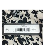 Steve Madden Black White Floral Rami Long Sleeve Mini Dress Size Medium NWT Photo 10