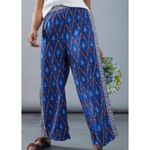 Anthropologie  Boho Wide Leg Printed Linen Pants
XL Photo 2
