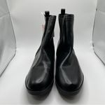 Taryn Rose NWOB  Saygee Black Wedge Heel Comfort Ankle Bootie size 8 Photo 3