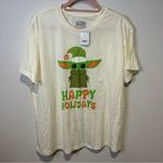 Star Wars NWT baby yoda happy holidays tshirt size xxl juniors Photo 0